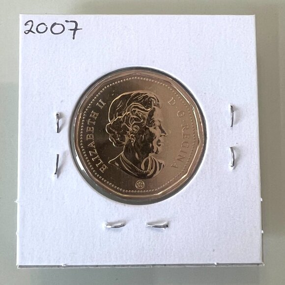 2006, 2007, 2008 and 2009 Canada Special Edition Specimen $1 Dollar Loonies! - Picture 6 of 10
